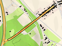 Spielkaulenberg przez Graf-Haesler-Strasse