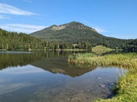 Spitzingsattel vanuit Neuhaus