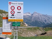 Col du Splügen depuis Splügen