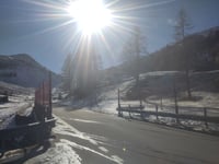 Splügenpass from Splügen