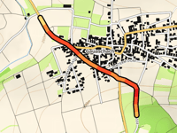 Sportplatzstrasse von Gauaschach