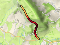 St. Cyres Hill depuis Honiton