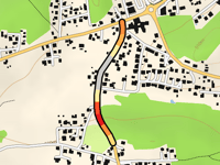 St.-Egydener-Strasse von Velden am Wörther See