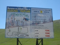 Stade de Neige de Vauplane von Col de St Barnabé
