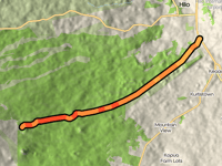 Stainback Highway from Hilo