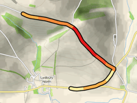 Stank Lane von Lydbury North