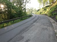 Starkenburg von Enkirch über Schlossstrasse