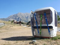 Station de Réallon from Savines le Lac