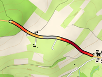 Steigstrasse vanuit Deutwang
