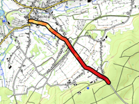 Steigung von Feckelsborn from Recht