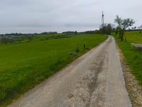 Steigung von Wereth via Windpark