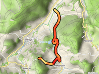Steinauer Weg / Hahlkopf da Messbach