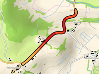 Steinegaden via Giesenberg