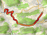 Steinenberg desde Reigoldswil por Liedertswilerstrasse