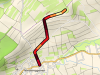 Steinenkreuzle vanuit Niedereggenen