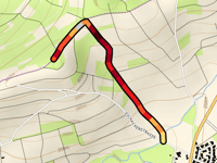 Steinenkreuzle vanuit Obereggenen