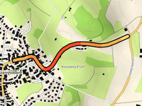 Steinhilben über Oberstetter Strasse
