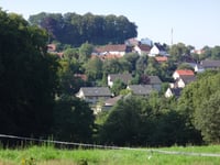 Kahler Berg über Handal