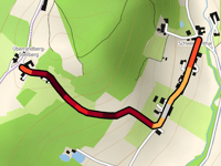 Stellbergweg von Schwengenthal
