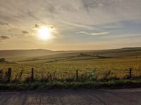 Steyning Bowl via Bostal Road