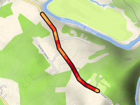 Stock Farm Road da Route 100