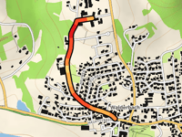 Stockberg da Walderbach via Industriestrasse