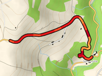 Stockenstieg vanuit Stockenmühle