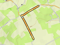 Stocq via Chemin d'Oedeghien