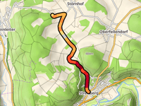 Störnhofer Berg von Streitberg