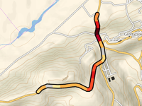 Strada Belmontese from Grottazzolina