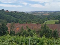 Strada Cellamonte from Sala Monferrata