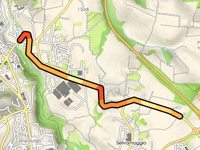 Strada Colligiana von Colle di Val d'Elsa