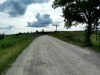 Strada Comunale Antica della Malena from Castelnuovo Berardenga