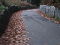 Strada Comunale dell'Agogna from Pian del Gatto
