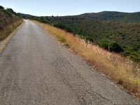 Strada di Monte Cresia / Sa Perda Fitta da Sa Domu de Mameli