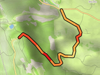 Strada per Luserna von Passo Vezzena