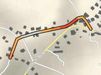 Strada Pian dell'Ara da Avigliano Umbro
