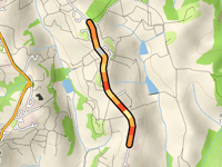 Strada Spicciano da Tignano