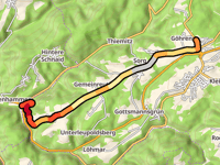 Strassdorf por Bernstein am Wald