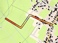 Strauch über Amselweg
