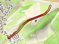 Streitheimer Strasse desde Streitheim