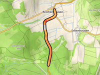 Streufelsbergpass von Reichenhausen