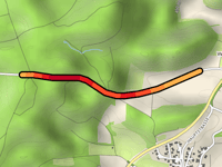 Stubener Höhe vanuit Wagesenberg