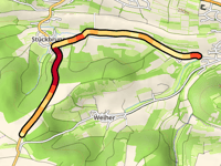 Stückbrunner Berg via Viehbachtal