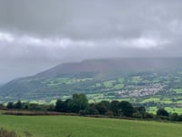 Sugar Loaf depuis Abergavenny