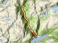 Suldalsvegen da Nesflaten