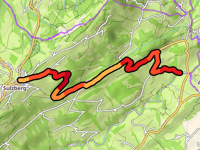 Sulzberg da Aach via Unterhalden