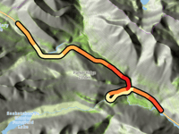 Sunwapta Pass da Lake Louise