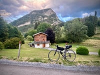 Sur le Coux da Thyez via Route de Rontalon