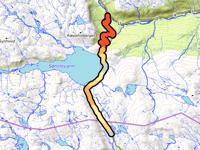 Svenskebu / Småroi desde Uvdal